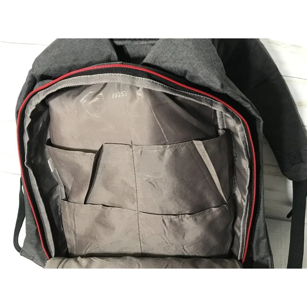 NEW! MSI Gaming G SERIES LARGE Backpack Laptop Computer Bag Travel Carry On